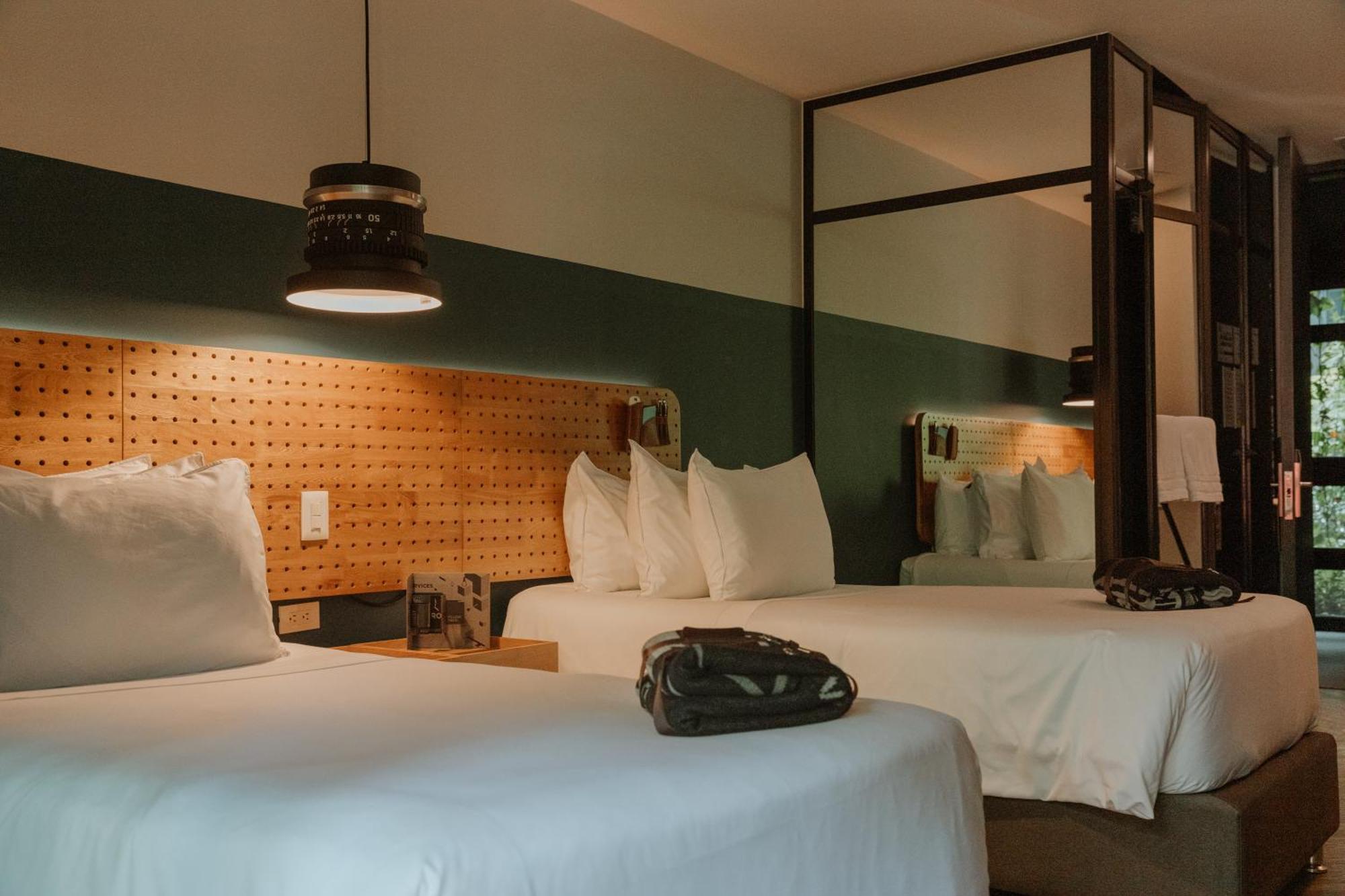 The Click Clack Hotel Медельин Экстерьер фото A room at the Hotel 1728